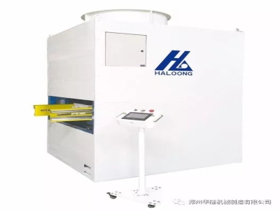 華隆耐火磚布料機(jī)，一年省一個人的工資